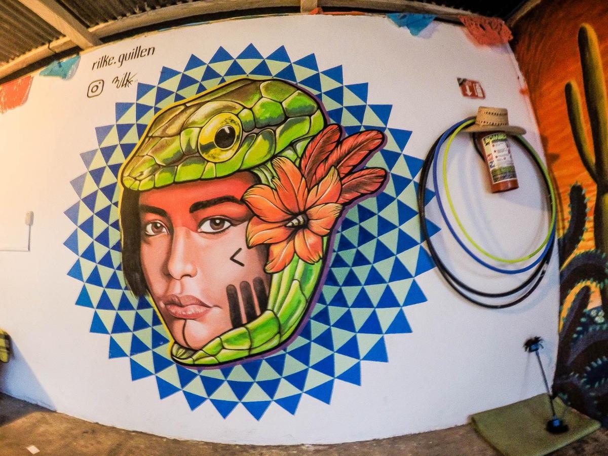 Hostel El Nagual San Cristóbal de Las Casas Buitenkant foto